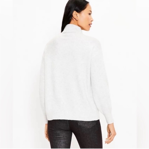 LOFT snuggle cat sweater - Picture 2 of 5